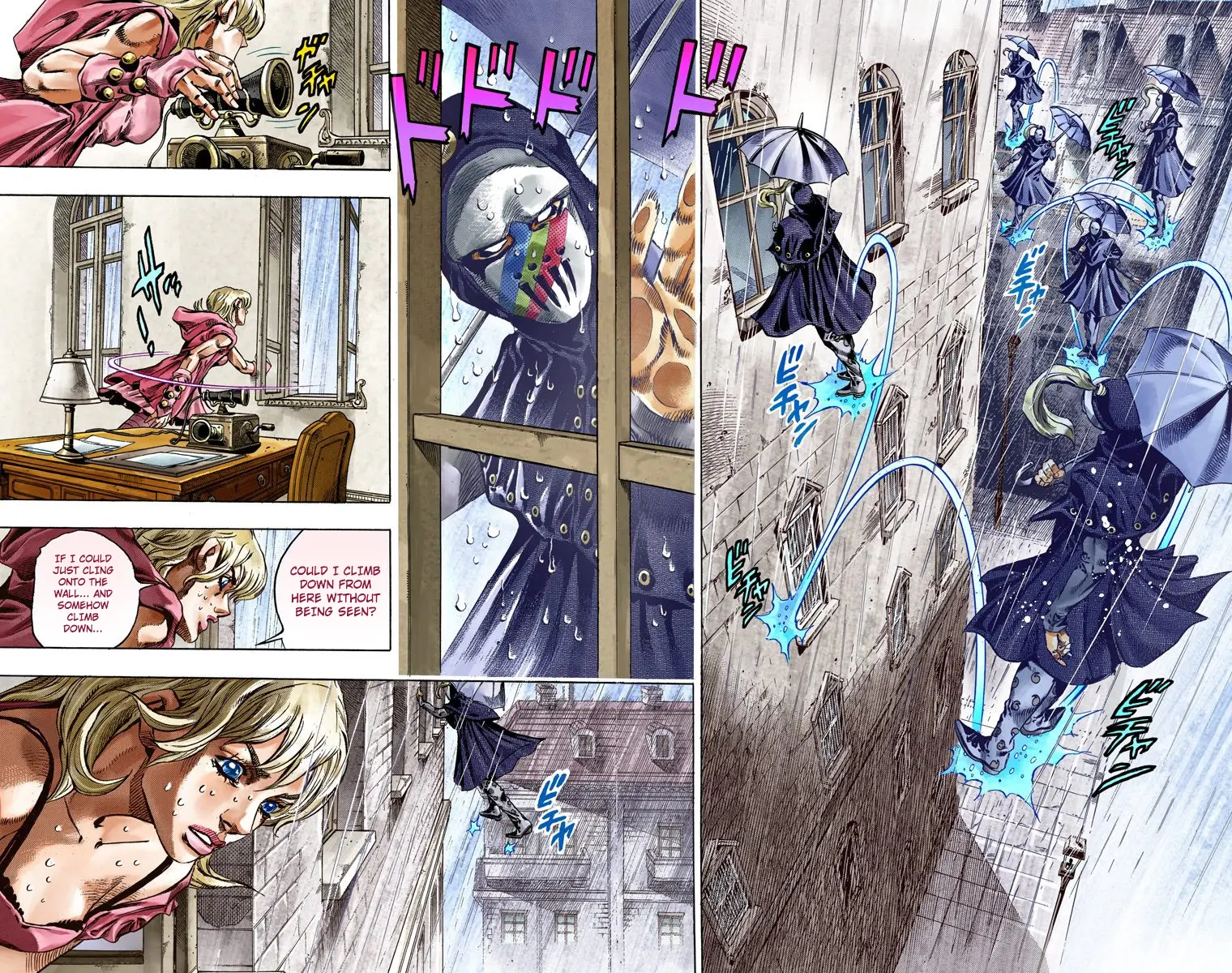 JoJo's Bizarre Adventure Steel Ball Run Colored Manga β Chapter 37 β Page 8