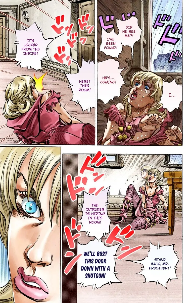 JoJo's Bizarre Adventure Steel Ball Run Colored Manga β Chapter 37 β Page 10