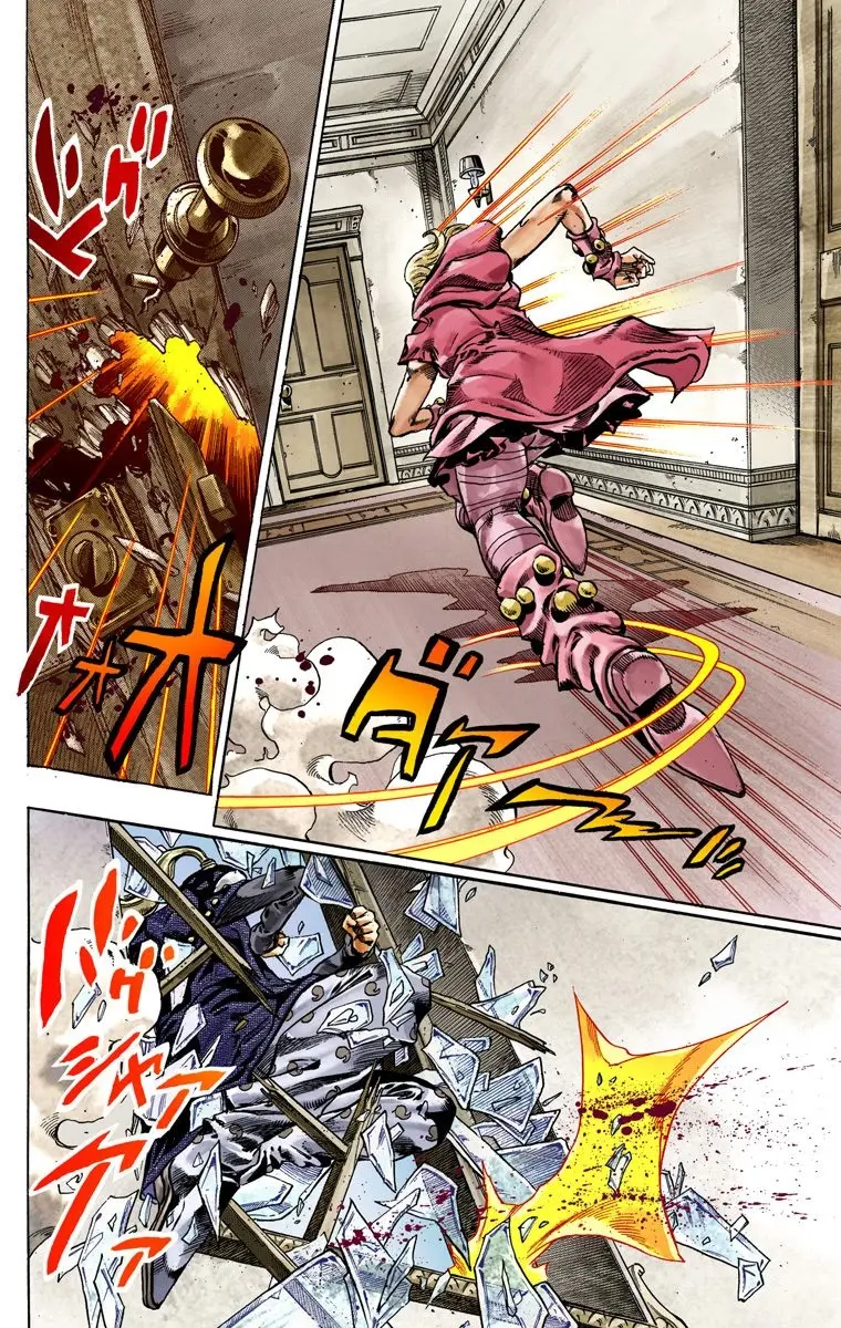 JoJo's Bizarre Adventure Steel Ball Run Colored Manga β Chapter 37 β Page 11