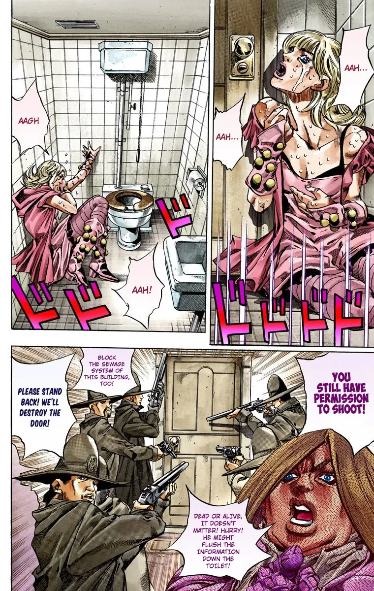 JoJo's Bizarre Adventure Steel Ball Run Colored Manga β Chapter 37 β Page 13