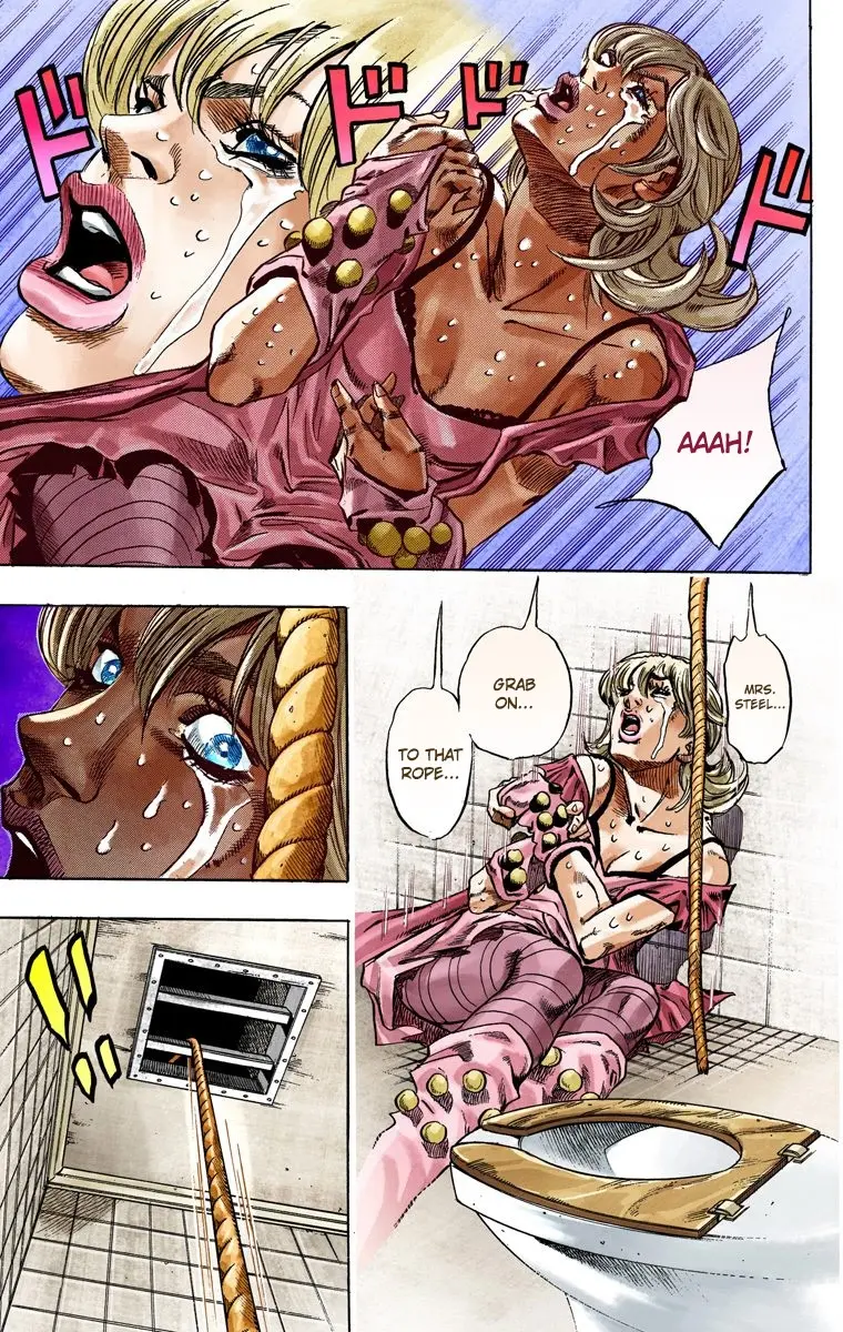 JoJo's Bizarre Adventure Steel Ball Run Colored Manga β Chapter 37 β Page 14