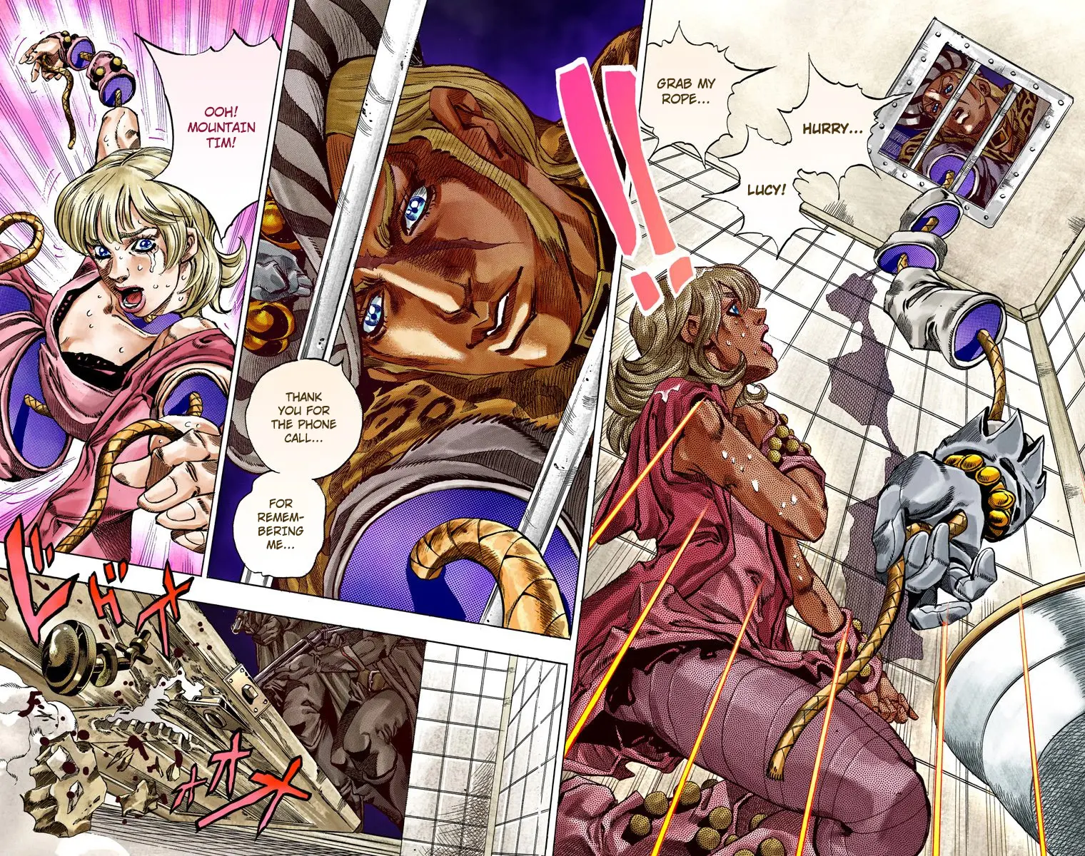 JoJo's Bizarre Adventure Steel Ball Run Colored Manga β Chapter 37 β Page 15