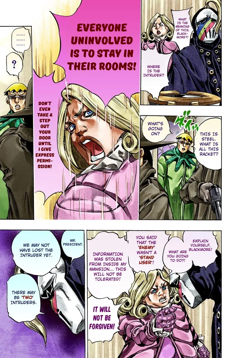 JoJo's Bizarre Adventure Steel Ball Run Colored Manga β Chapter 37 β Page 17