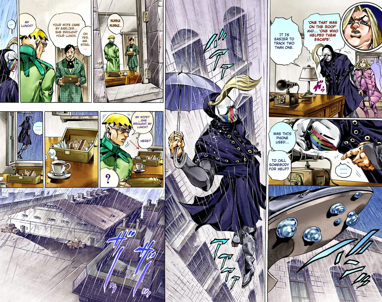 JoJo's Bizarre Adventure Steel Ball Run Colored Manga β Chapter 37 β Page 18