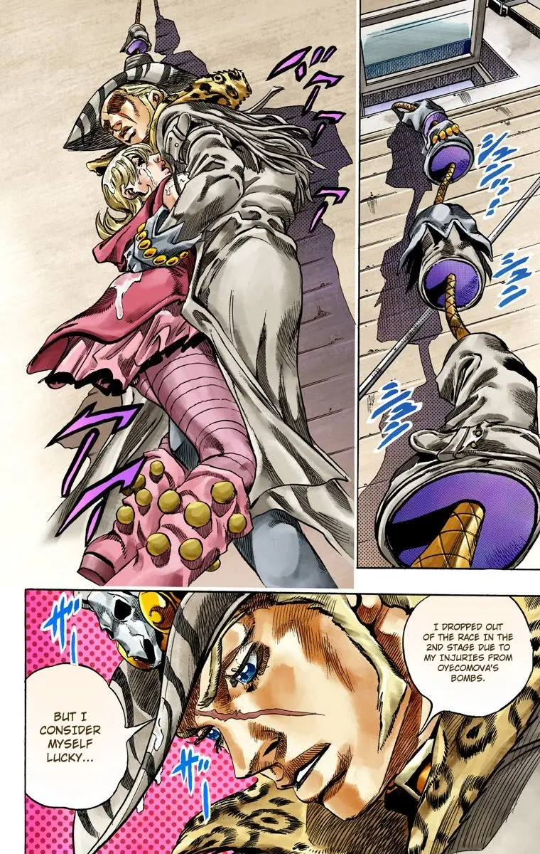 JoJo's Bizarre Adventure Steel Ball Run Colored Manga β Chapter 37 β Page 19