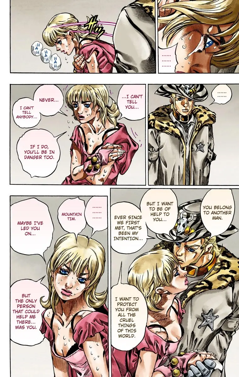 JoJo's Bizarre Adventure Steel Ball Run Colored Manga β Chapter 37 β Page 21