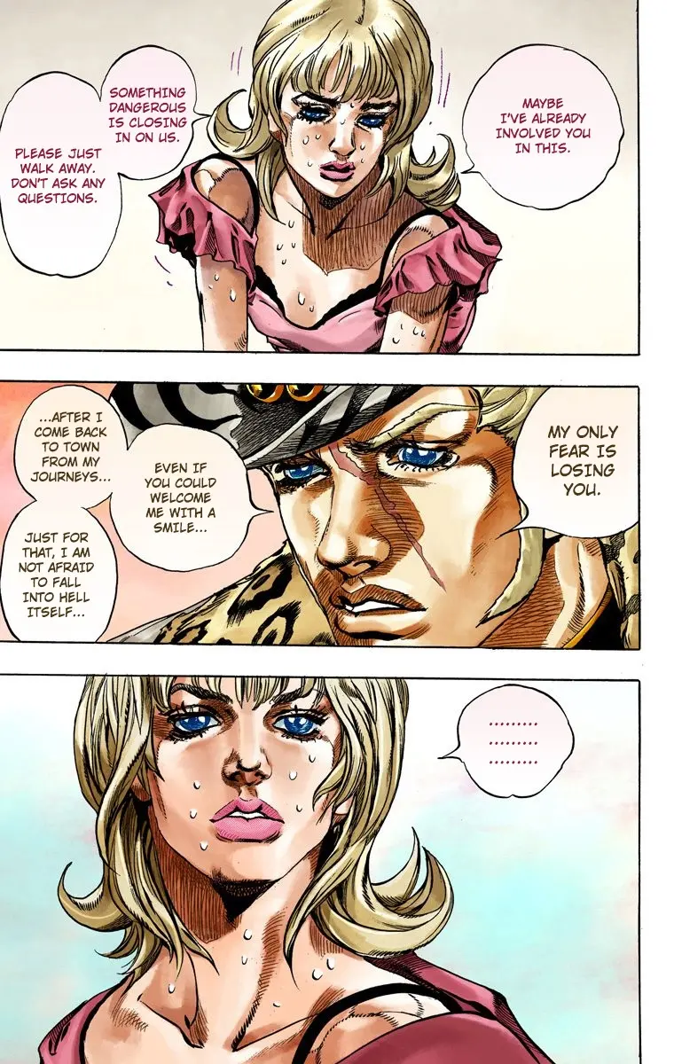 JoJo's Bizarre Adventure Steel Ball Run Colored Manga β Chapter 37 β Page 22