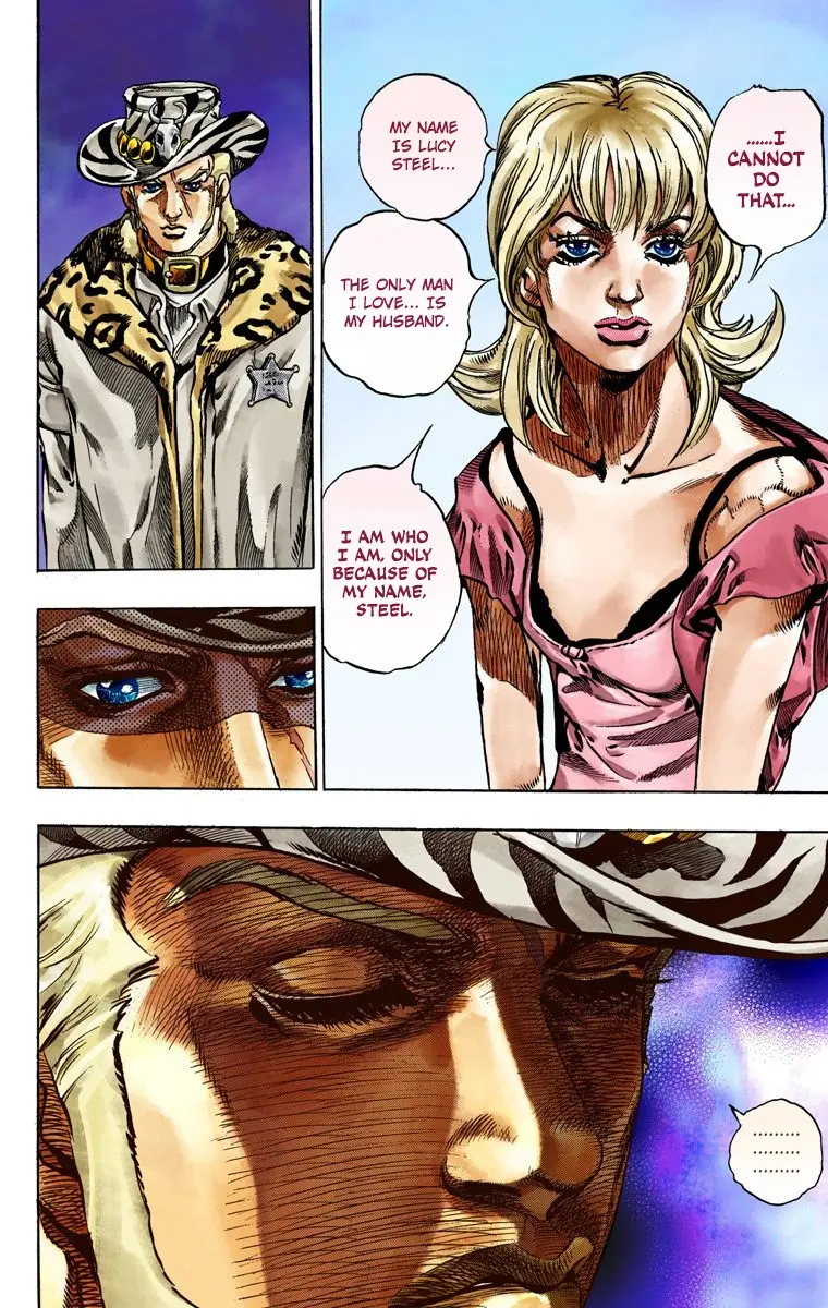 JoJo's Bizarre Adventure Steel Ball Run Colored Manga β Chapter 37 β Page 23