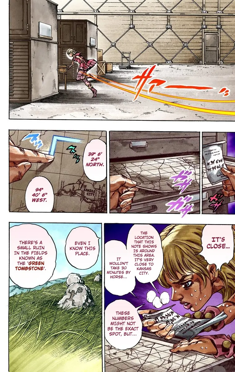 JoJo's Bizarre Adventure Steel Ball Run Colored Manga β Chapter 37 β Page 25