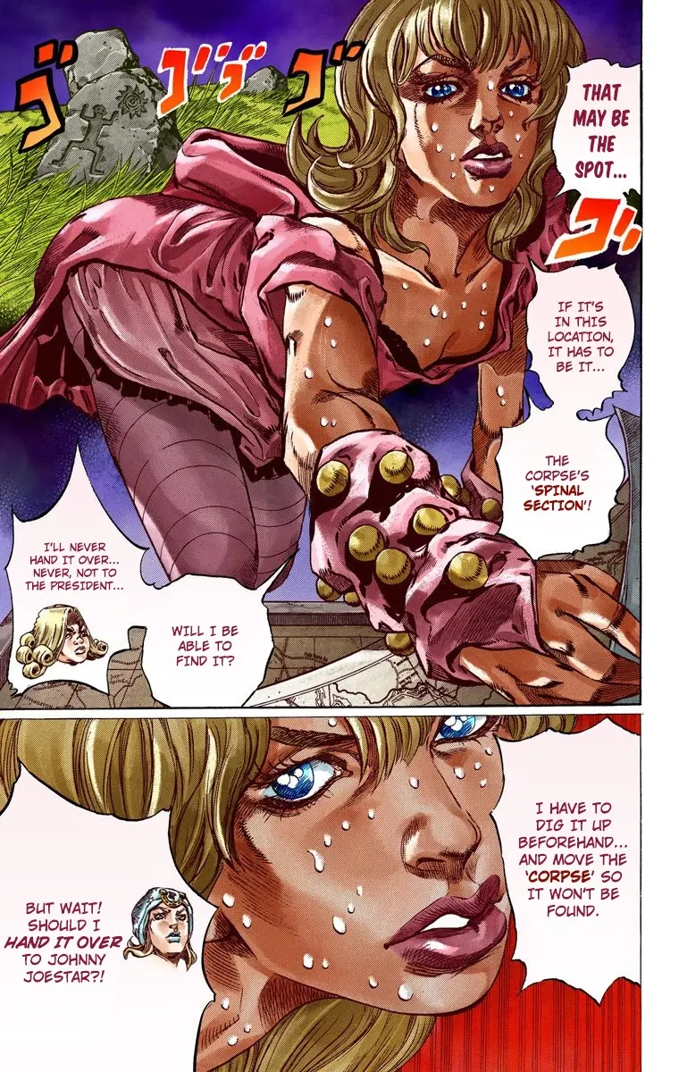 JoJo's Bizarre Adventure Steel Ball Run Colored Manga β Chapter 37 β Page 26