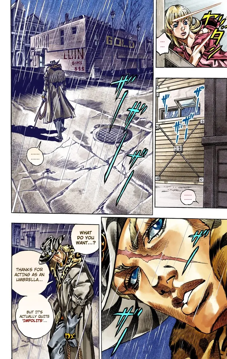 JoJo's Bizarre Adventure Steel Ball Run Colored Manga β Chapter 37 β Page 27