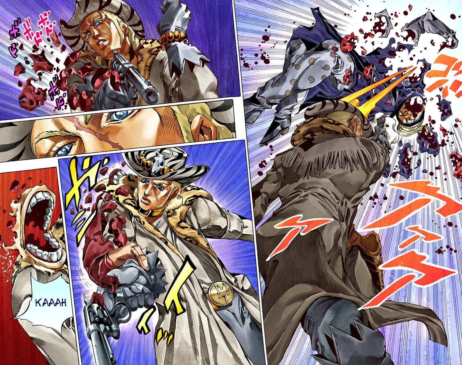 JoJo's Bizarre Adventure Steel Ball Run Colored Manga β Chapter 37 β Page 31