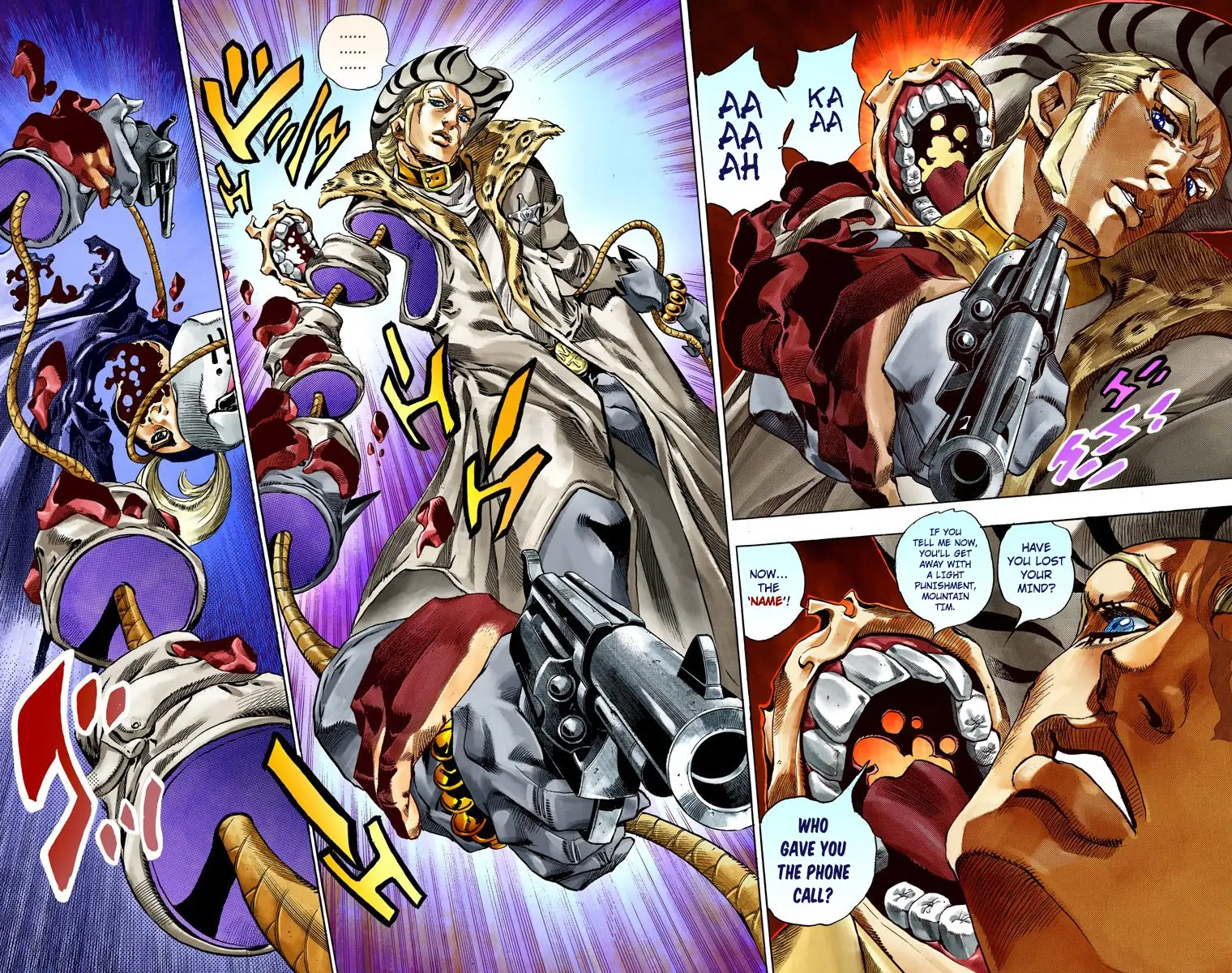 JoJo's Bizarre Adventure Steel Ball Run Colored Manga β Chapter 37 β Page 32