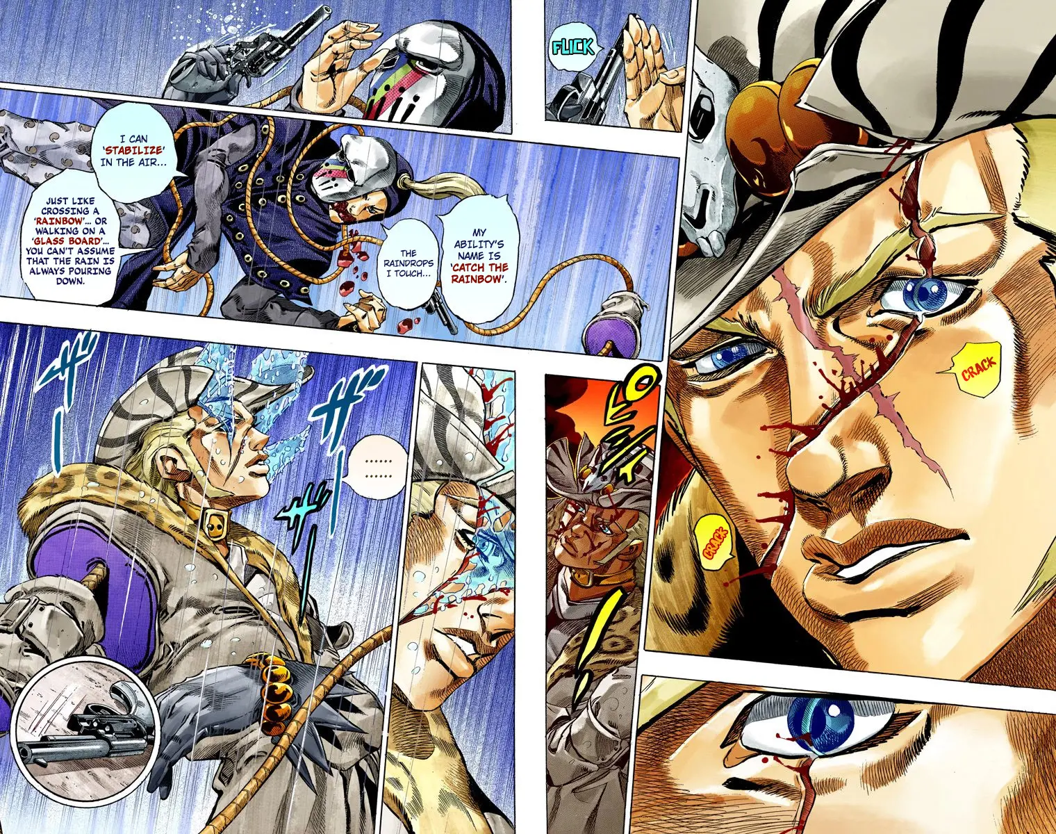 JoJo's Bizarre Adventure Steel Ball Run Colored Manga β Chapter 37 β Page 35