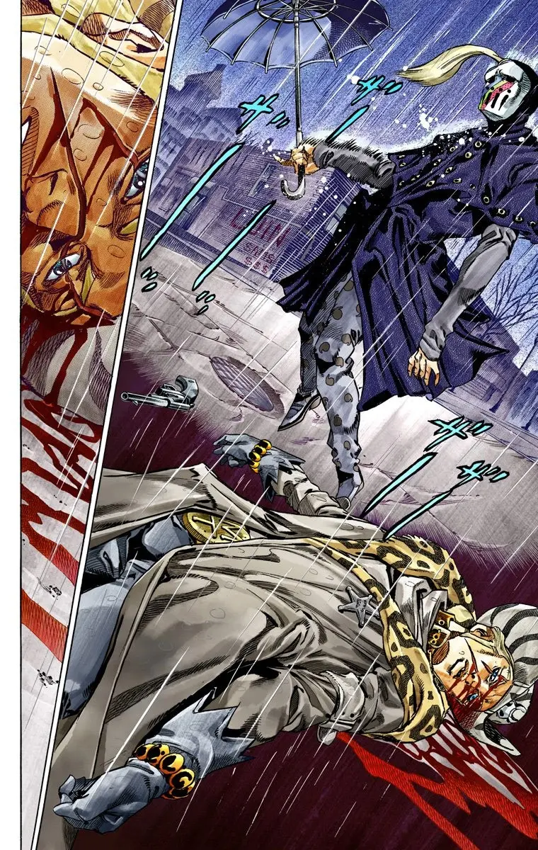 JoJo's Bizarre Adventure Steel Ball Run Colored Manga β Chapter 37 β Page 36