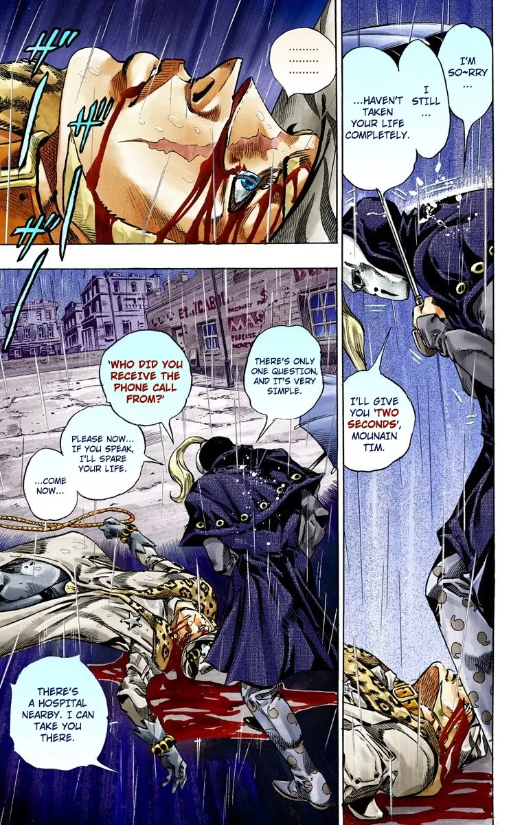 JoJo's Bizarre Adventure Steel Ball Run Colored Manga β Chapter 37 β Page 37