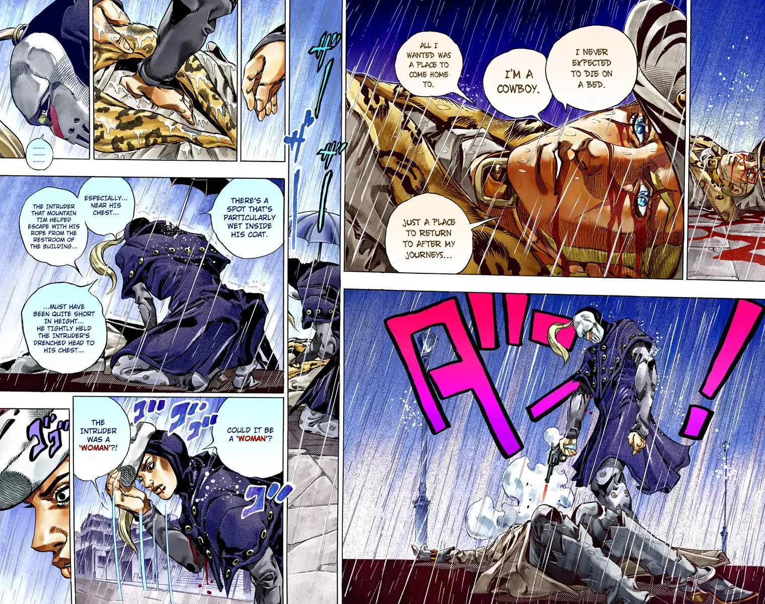 JoJo's Bizarre Adventure Steel Ball Run Colored Manga β Chapter 37 β Page 38