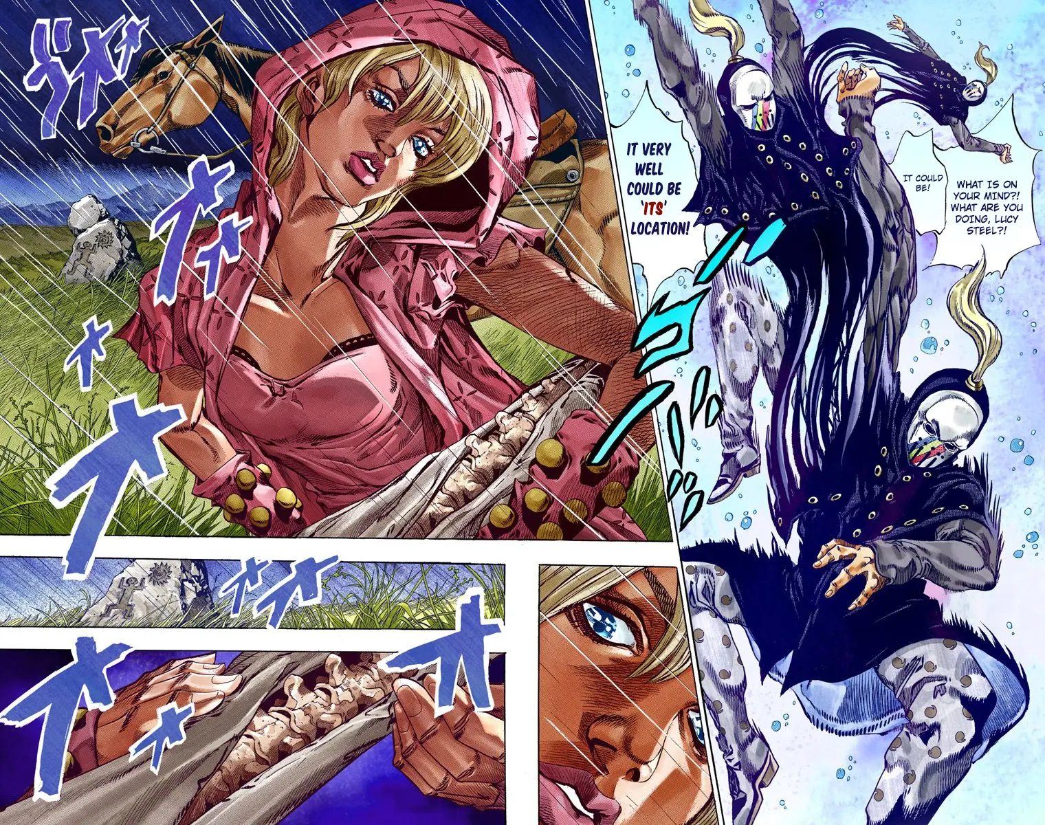 JoJo's Bizarre Adventure Steel Ball Run Colored Manga β Chapter 37 β Page 41