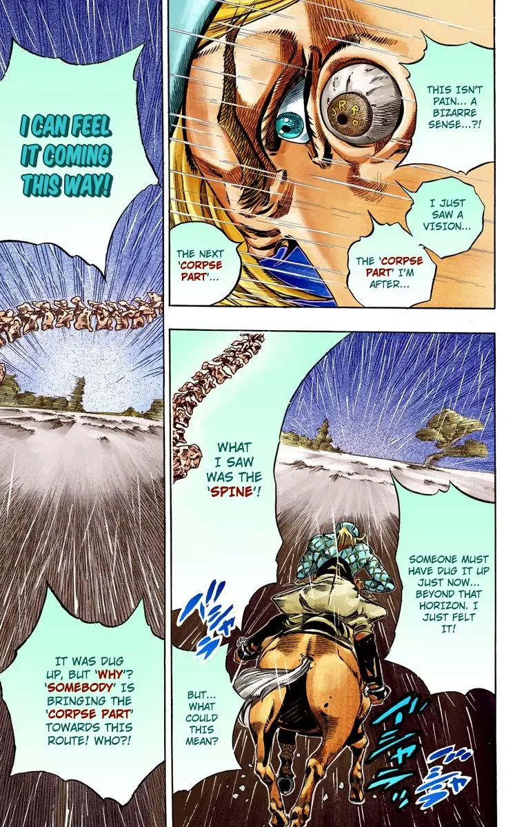 JoJo's Bizarre Adventure Steel Ball Run Colored Manga β Chapter 37 β Page 45