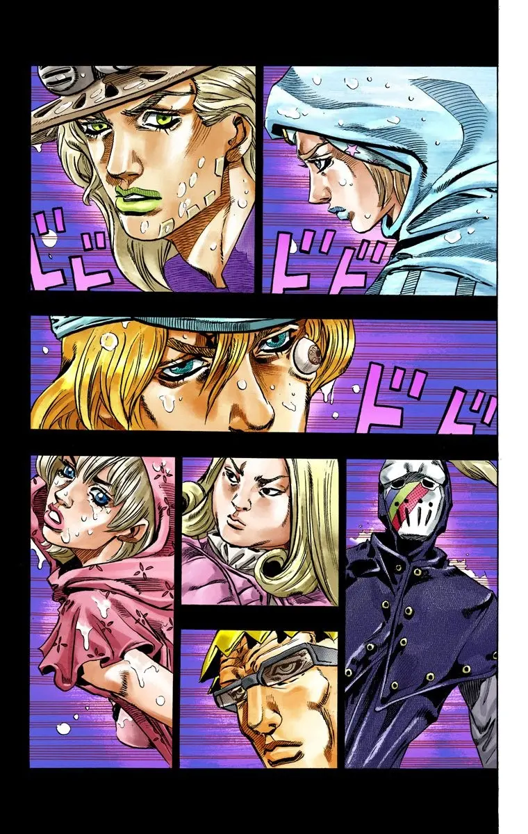 JoJo's Bizarre Adventure Steel Ball Run Colored Manga β Chapter 37 β Page 48