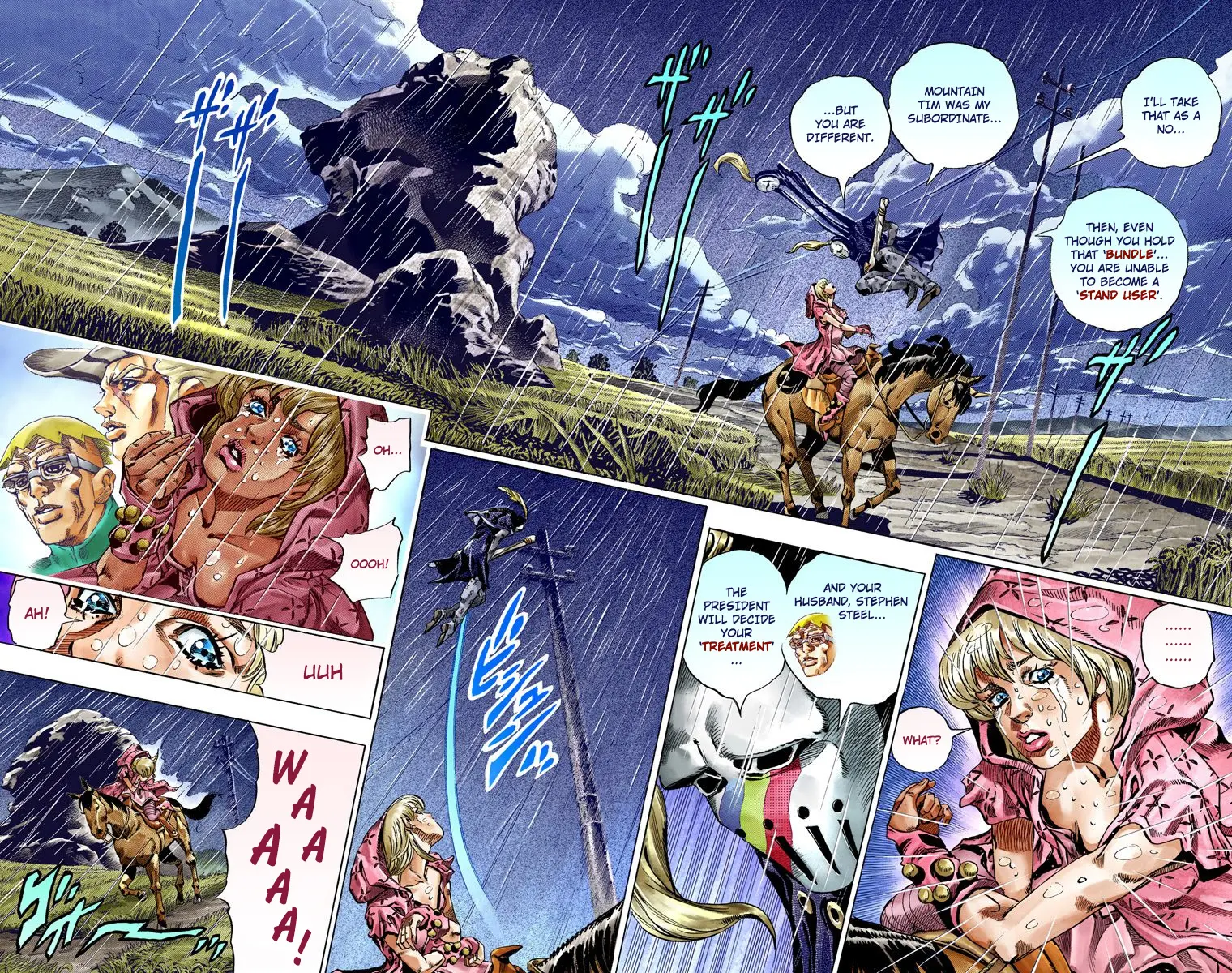 JoJo's Bizarre Adventure Steel Ball Run Colored Manga β Chapter 38 β Page 5