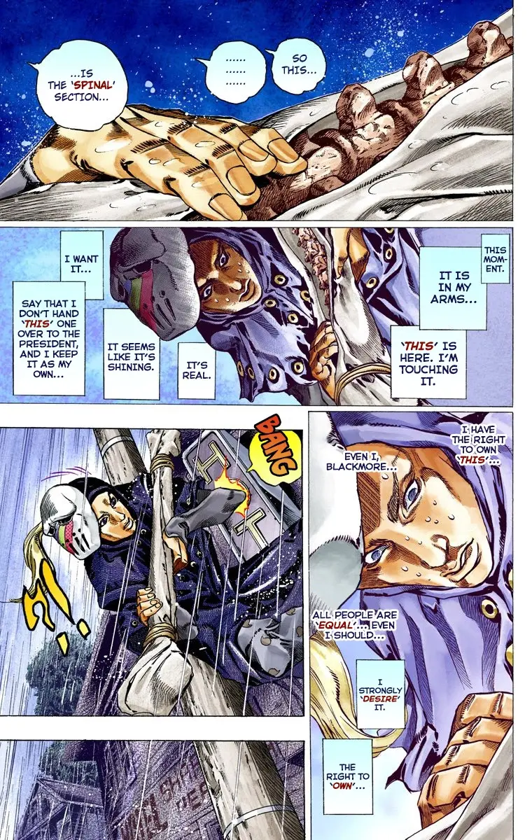 JoJo's Bizarre Adventure Steel Ball Run Colored Manga β Chapter 38 β Page 7