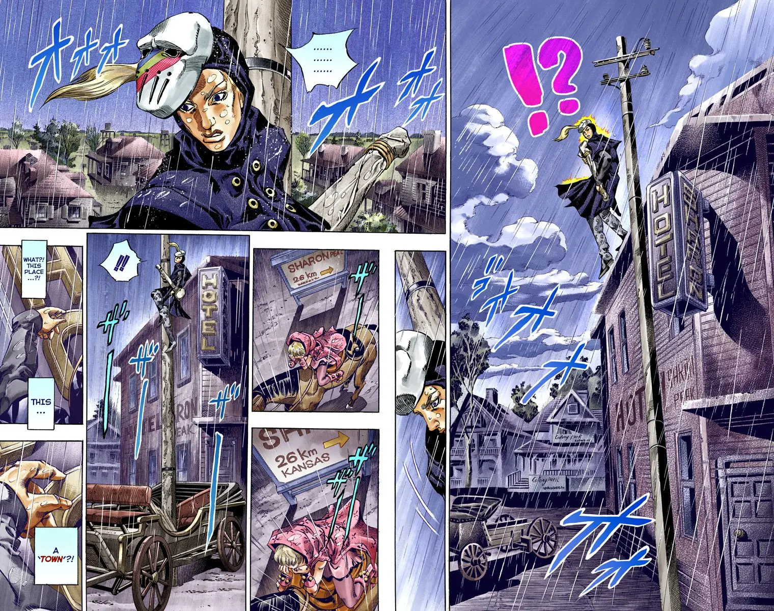 JoJo's Bizarre Adventure Steel Ball Run Colored Manga β Chapter 38 β Page 8