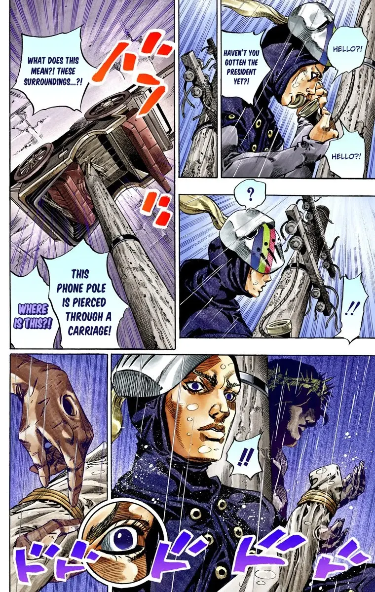 JoJo's Bizarre Adventure Steel Ball Run Colored Manga β Chapter 38 β Page 9