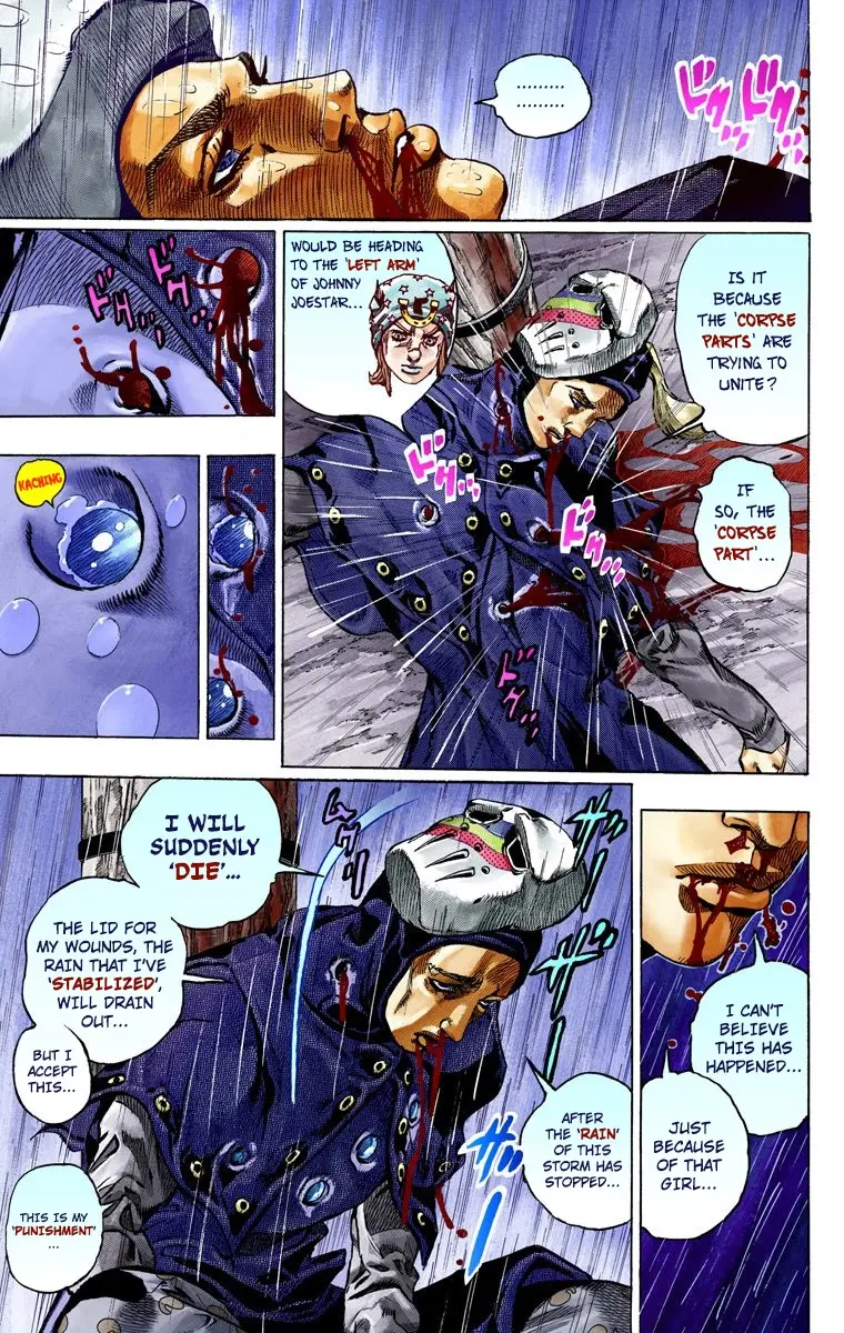 JoJo's Bizarre Adventure Steel Ball Run Colored Manga β Chapter 38 β Page 17