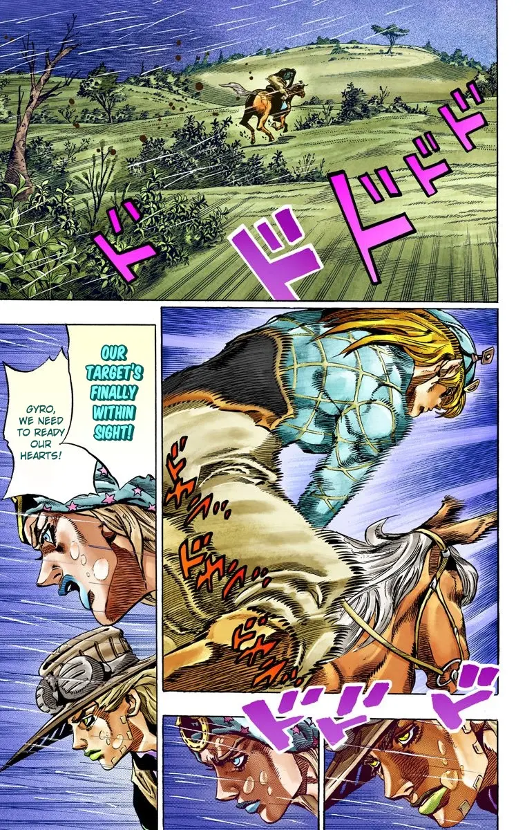 JoJo's Bizarre Adventure Steel Ball Run Colored Manga β Chapter 38 β Page 20