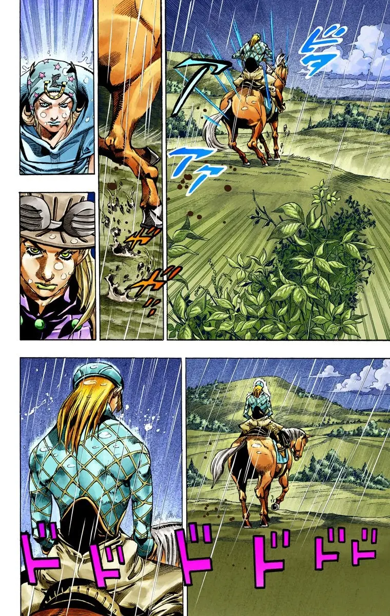 JoJo's Bizarre Adventure Steel Ball Run Colored Manga β Chapter 38 β Page 22