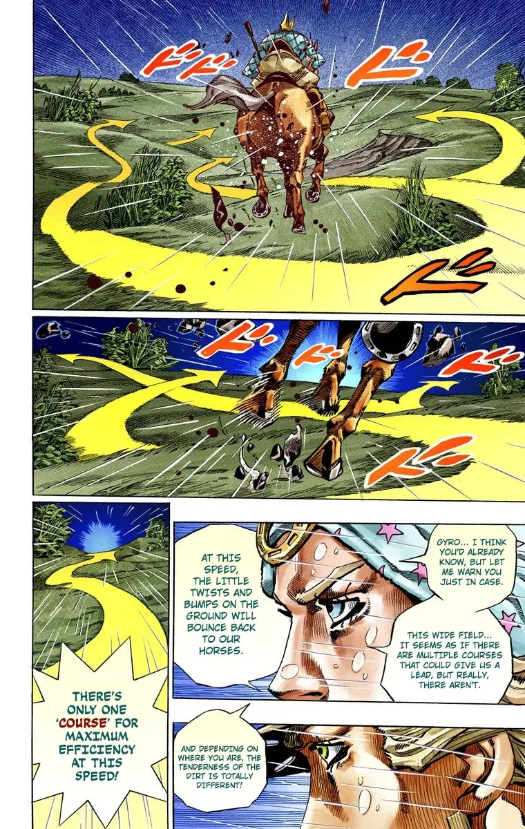 JoJo's Bizarre Adventure Steel Ball Run Colored Manga β Chapter 38 β Page 28