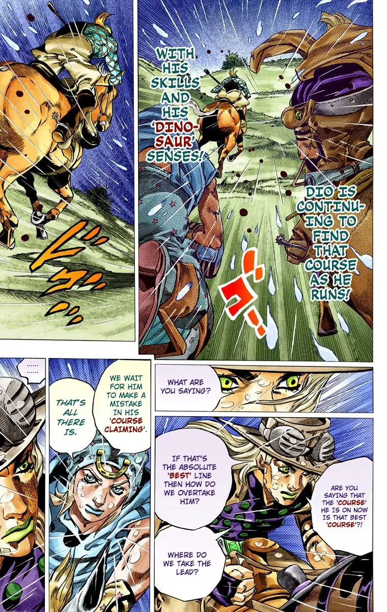 JoJo's Bizarre Adventure Steel Ball Run Colored Manga β Chapter 38 β Page 29