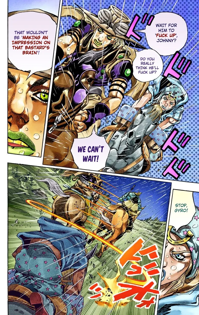 JoJo's Bizarre Adventure Steel Ball Run Colored Manga β Chapter 38 β Page 30
