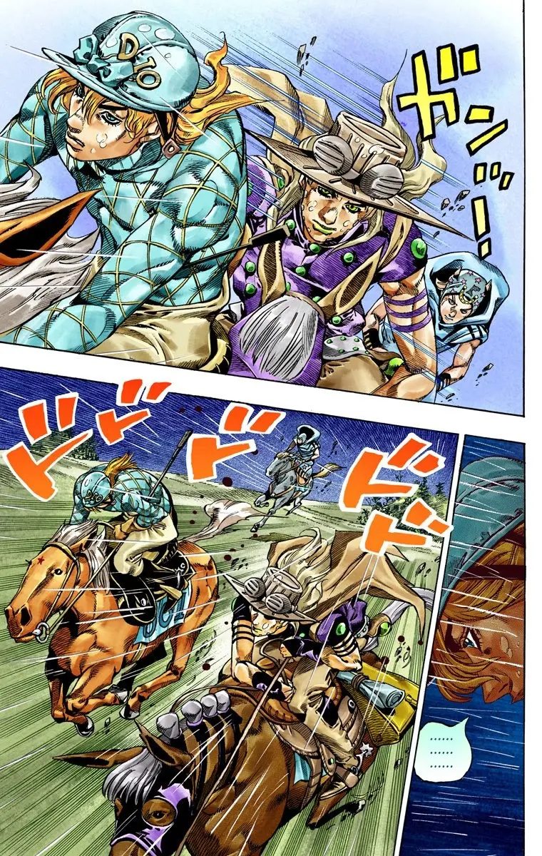 JoJo's Bizarre Adventure Steel Ball Run Colored Manga β Chapter 38 β Page 31
