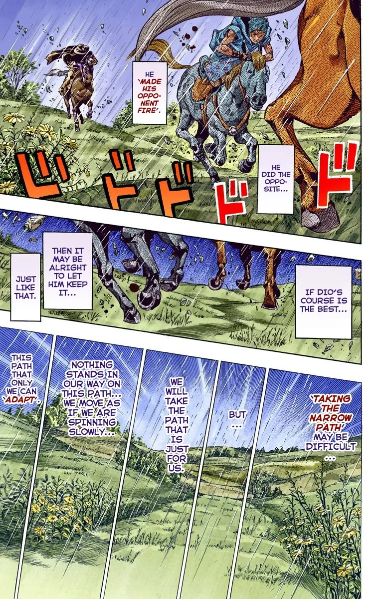 JoJo's Bizarre Adventure Steel Ball Run Colored Manga β Chapter 38 β Page 39