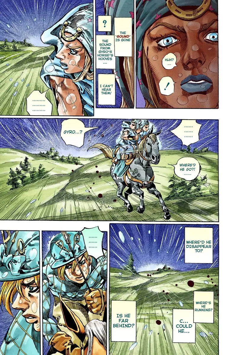 JoJo's Bizarre Adventure Steel Ball Run Colored Manga β Chapter 38 β Page 41