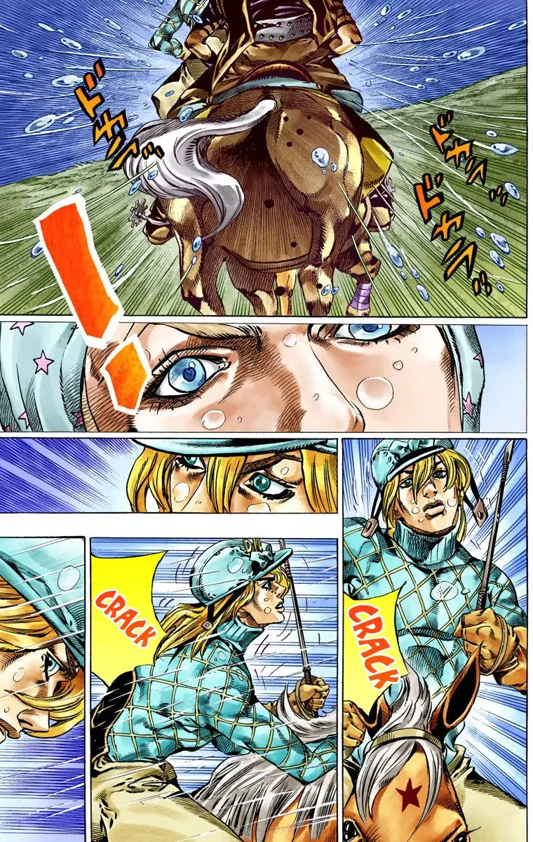 JoJo's Bizarre Adventure Steel Ball Run Colored Manga β Chapter 38 β Page 43