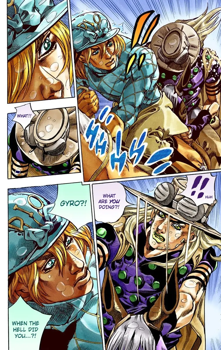 JoJo's Bizarre Adventure Steel Ball Run Colored Manga β Chapter 38 β Page 45
