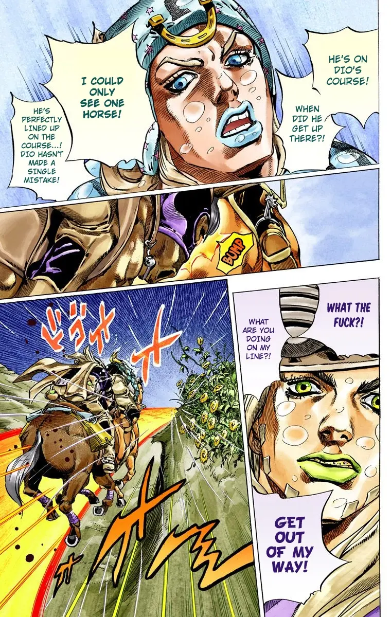 JoJo's Bizarre Adventure Steel Ball Run Colored Manga β Chapter 38 β Page 46