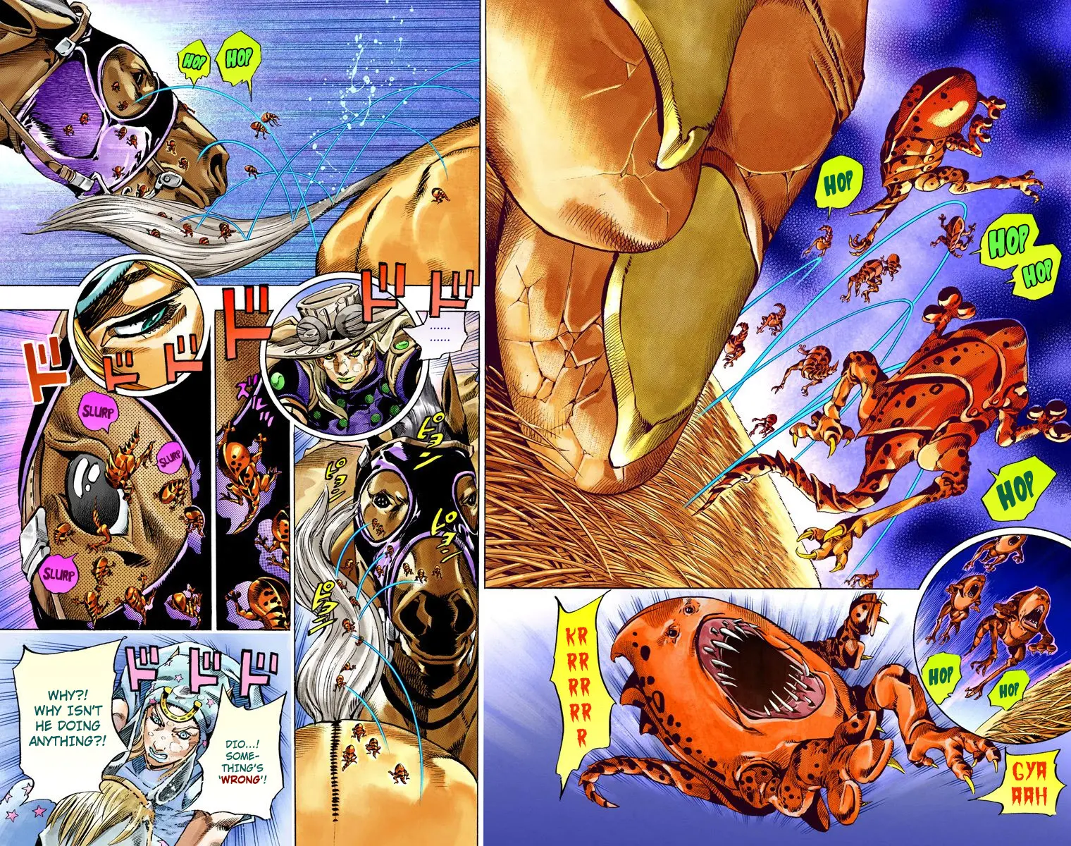 JoJo's Bizarre Adventure Steel Ball Run Colored Manga β Chapter 39 β Page 6