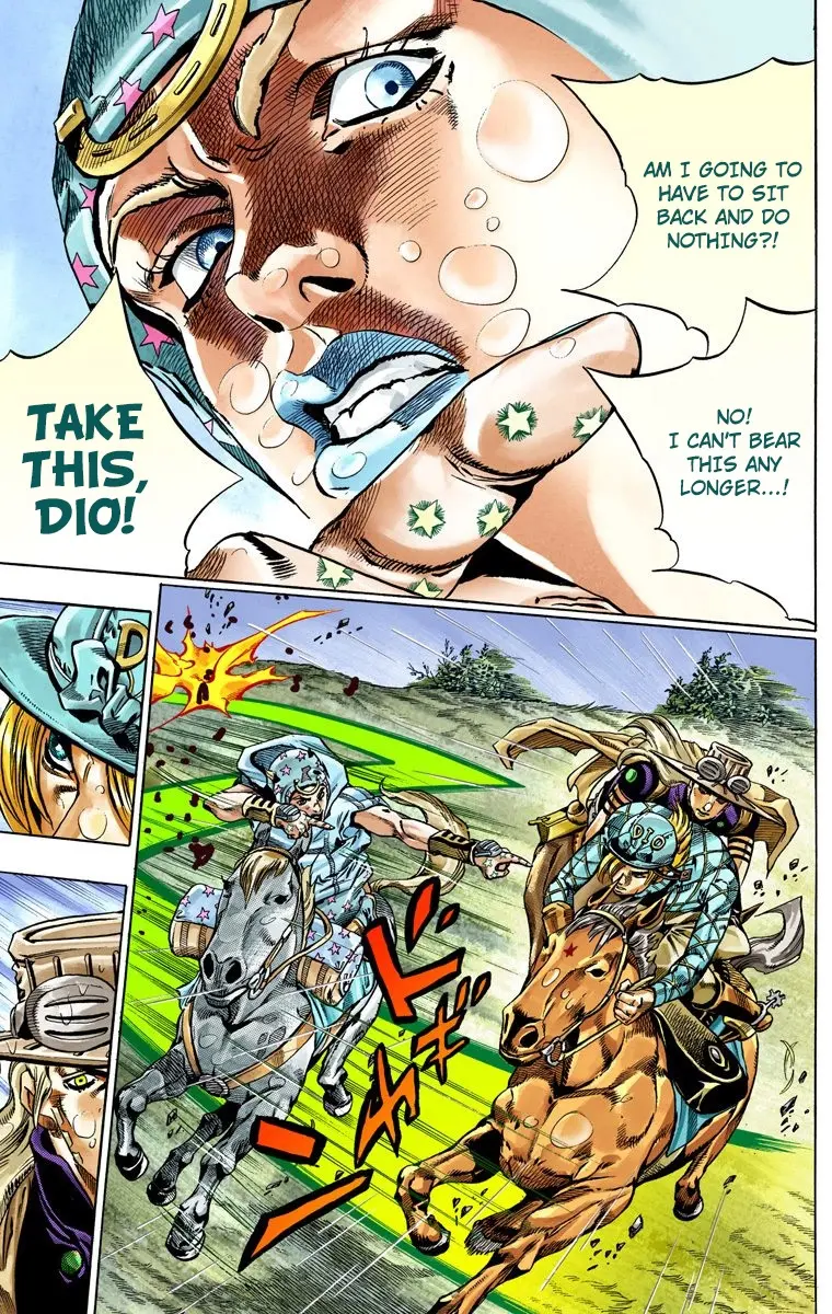JoJo's Bizarre Adventure Steel Ball Run Colored Manga β Chapter 39 β Page 8