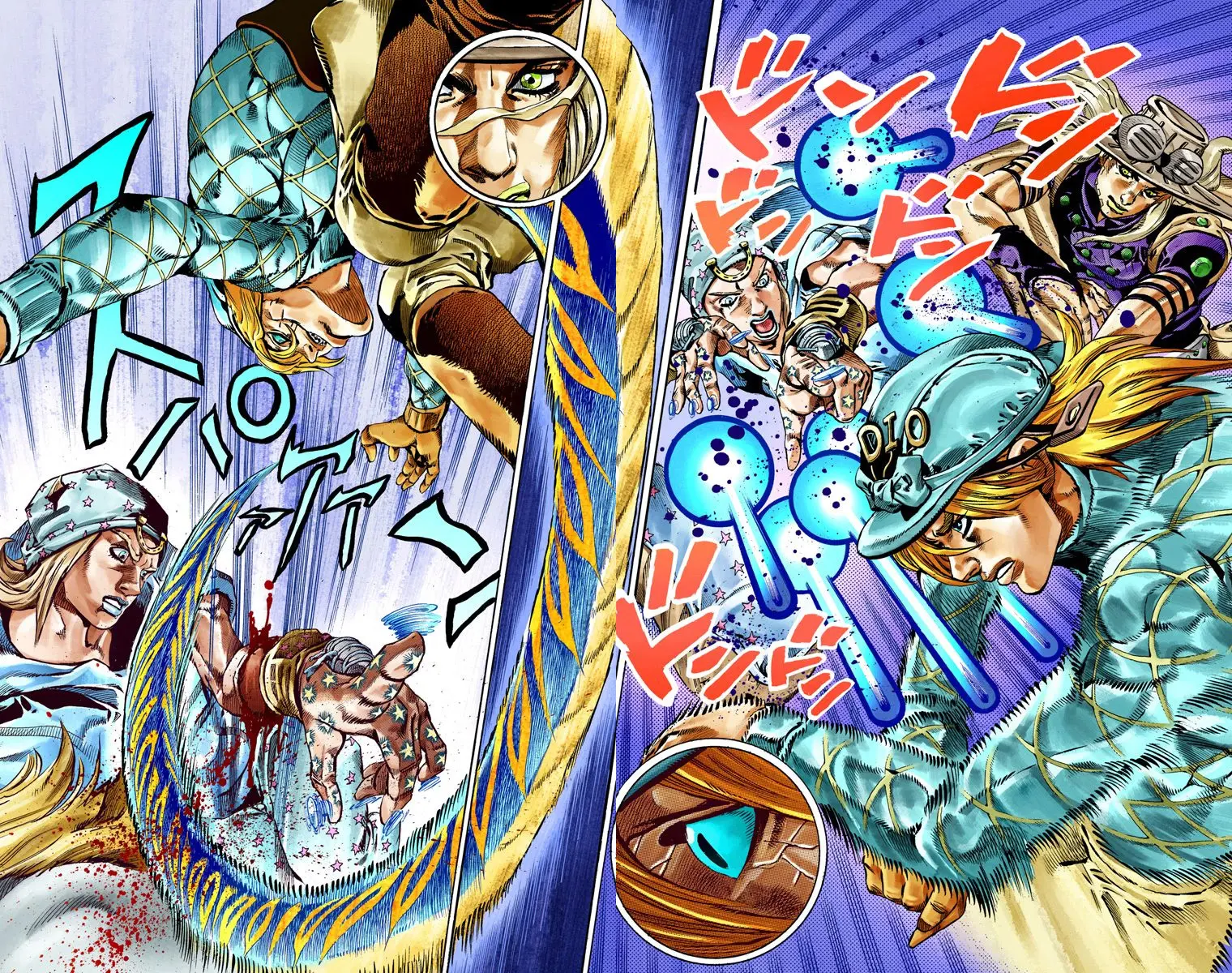 JoJo's Bizarre Adventure Steel Ball Run Colored Manga β Chapter 39 β Page 9