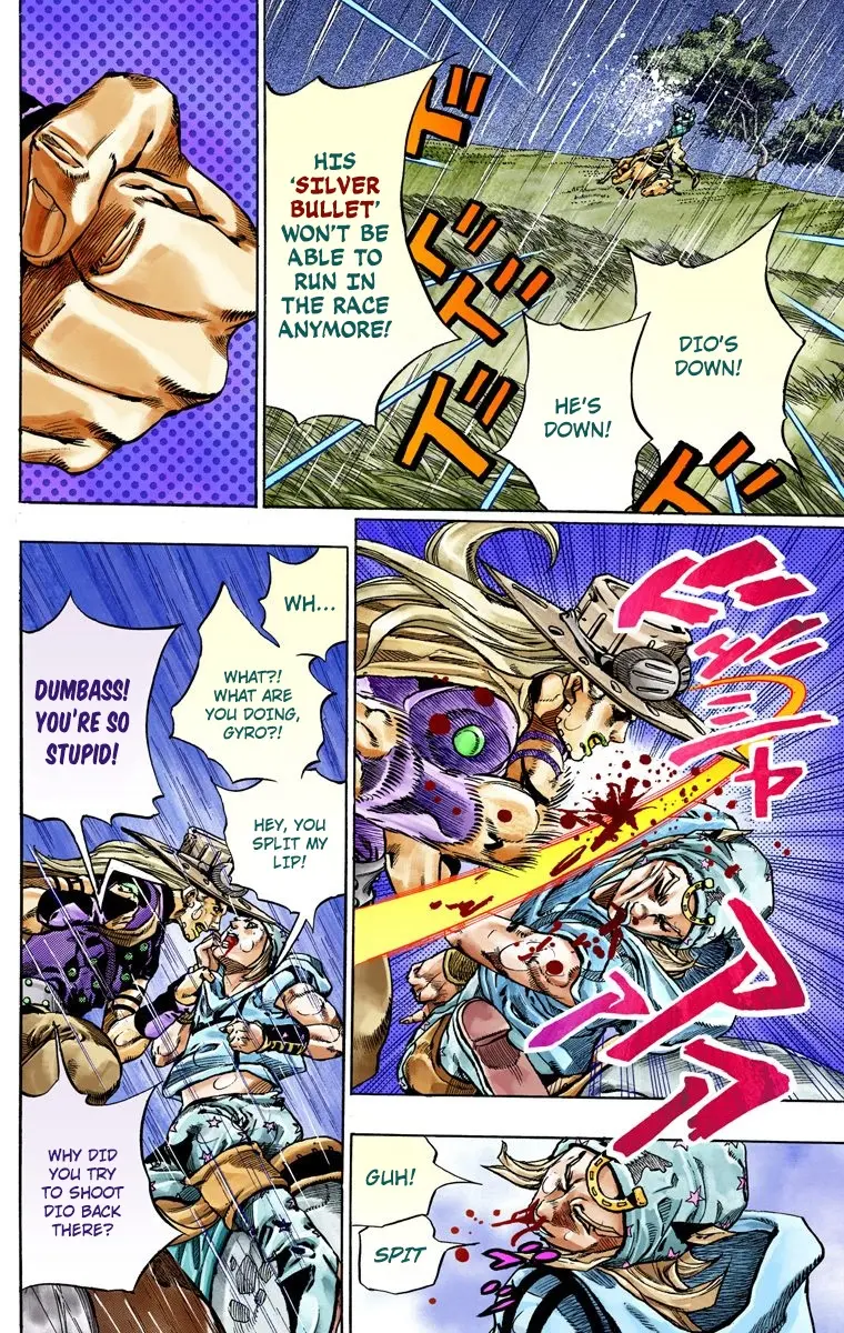 JoJo's Bizarre Adventure Steel Ball Run Colored Manga β Chapter 39 β Page 18
