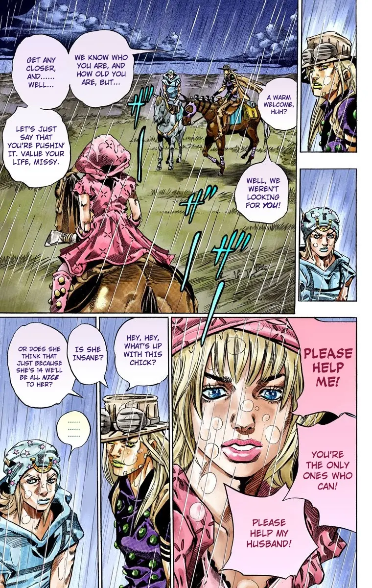 JoJo's Bizarre Adventure Steel Ball Run Colored Manga β Chapter 39 β Page 23