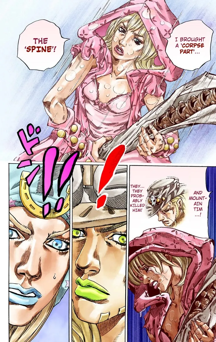 JoJo's Bizarre Adventure Steel Ball Run Colored Manga β Chapter 39 β Page 24