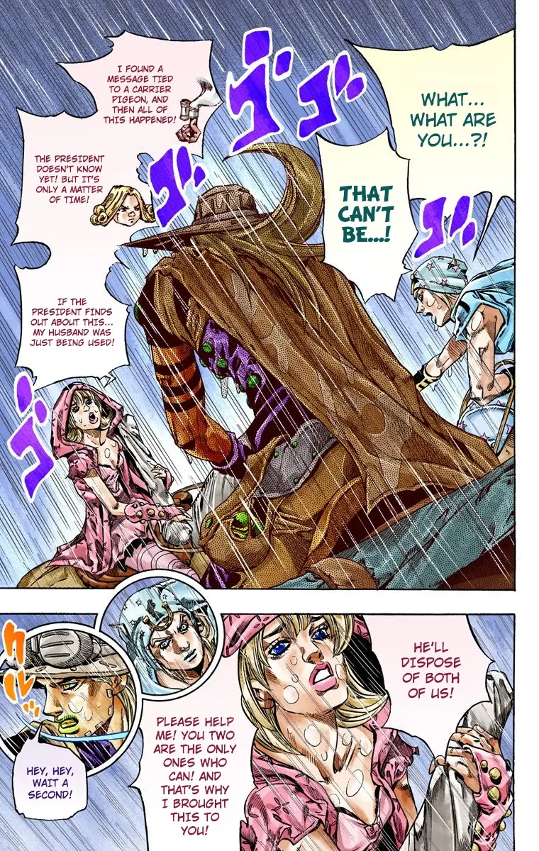 JoJo's Bizarre Adventure Steel Ball Run Colored Manga β Chapter 39 β Page 25