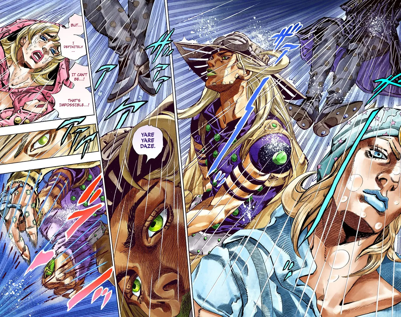 JoJo's Bizarre Adventure Steel Ball Run Colored Manga β Chapter 39 β Page 28