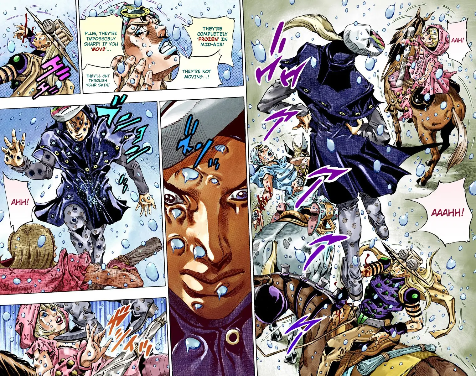 JoJo's Bizarre Adventure Steel Ball Run Colored Manga β Chapter 39 β Page 33