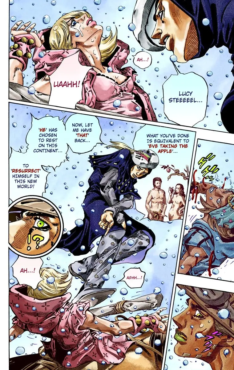 JoJo's Bizarre Adventure Steel Ball Run Colored Manga β Chapter 39 β Page 34
